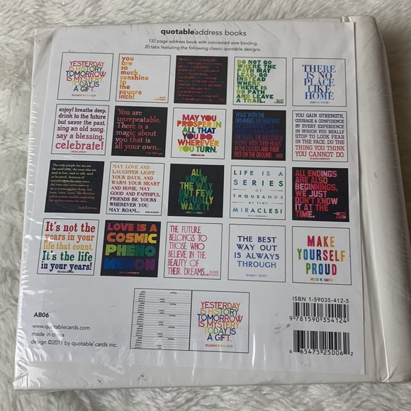 Quotable Address Book - Picture 2 of 3